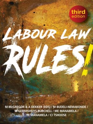 cover image of Labour Law Rules!